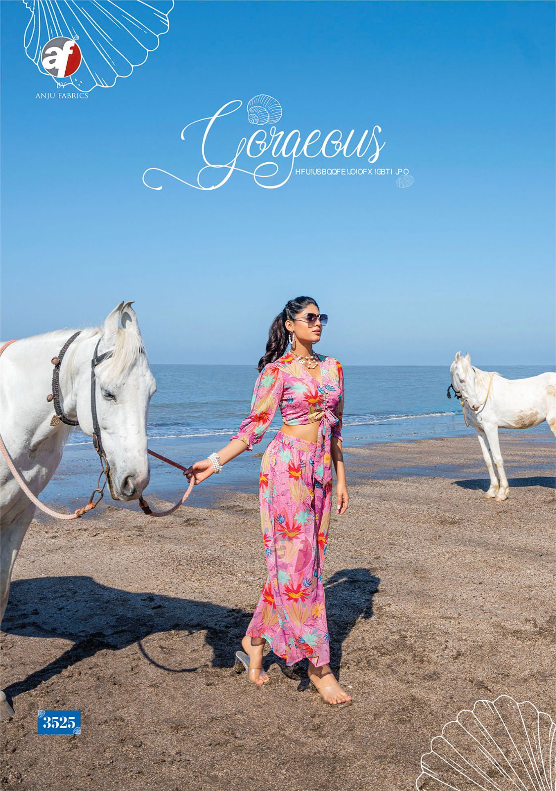 Hello Summer By Af Fancy Designer Ladies Crop Top With Palazzo Wholesale Clothing Suppliers In India
